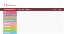Desktop Screenshot of carodomova.eu
